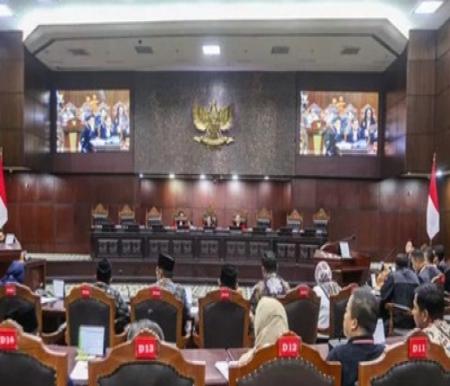 Ilustrasi sidang sengketa pilkada di MK. (Foto: Int)